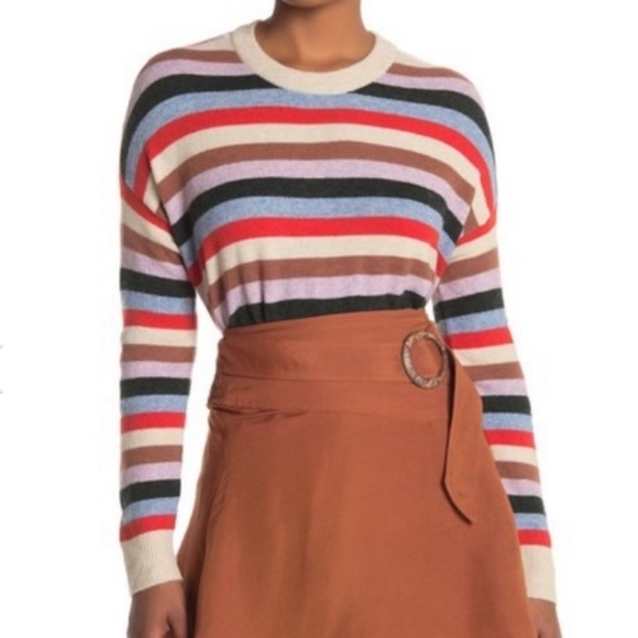 Madewell Sweaters - Madewell Striped James Pullover Sweater